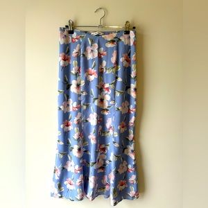 Midi Floral Abercrombie Skirt